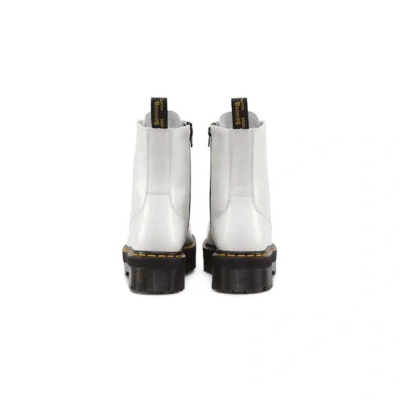 DR. MARTENS Jadon Platform Boot White - Picture 5 of 7